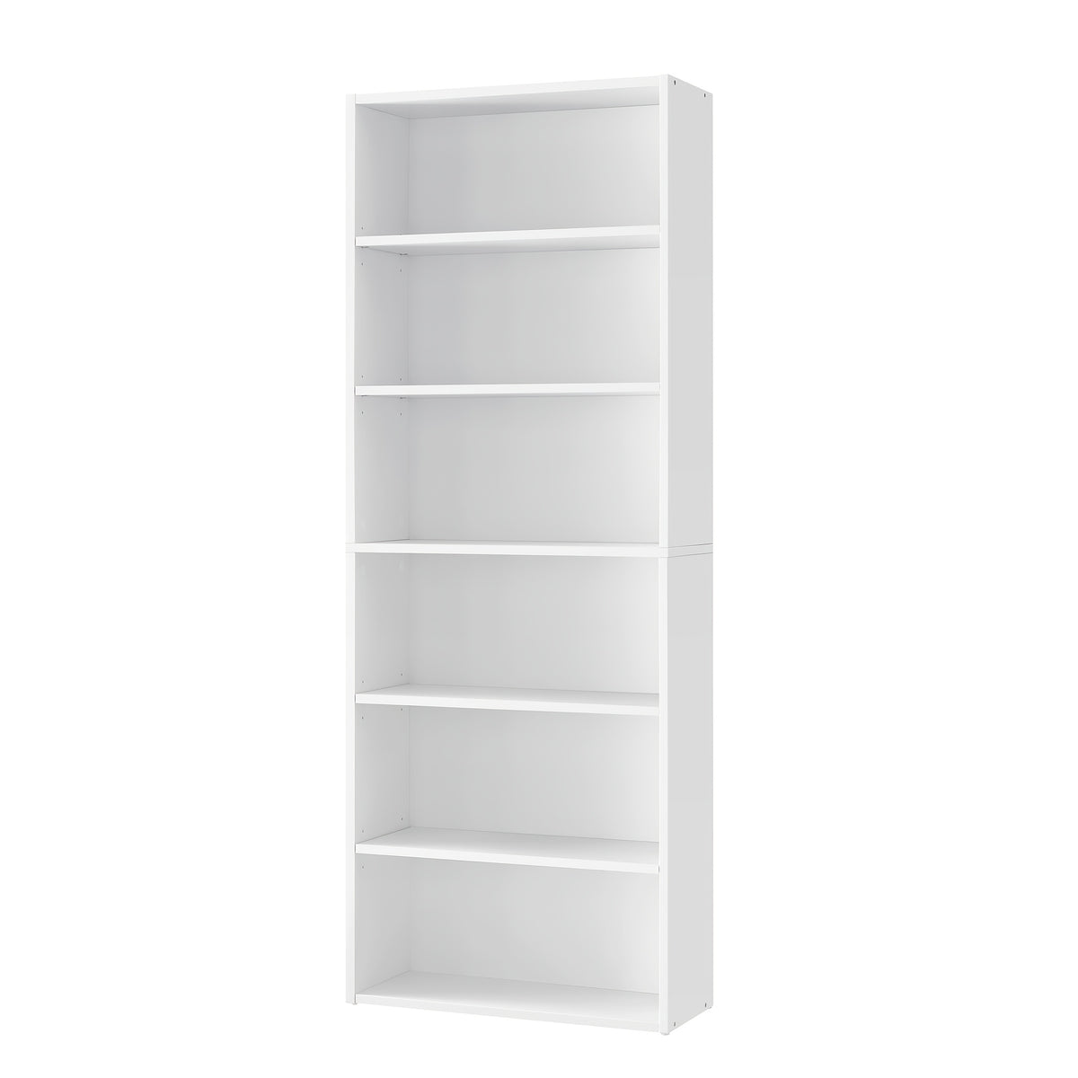 Bookshelf shown in the White option