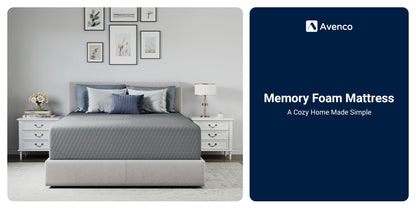 Novilla 6 8 10 12 inch Cooling Gel Memory Foam Mattress, Medium Firm, Mattress in a Box