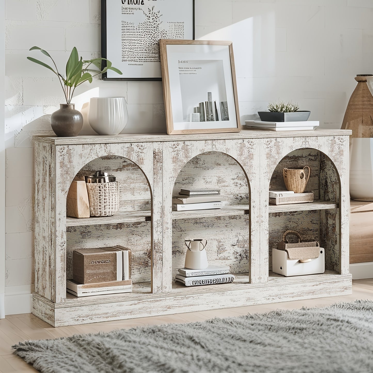 Console Table shown in the 【white】 option