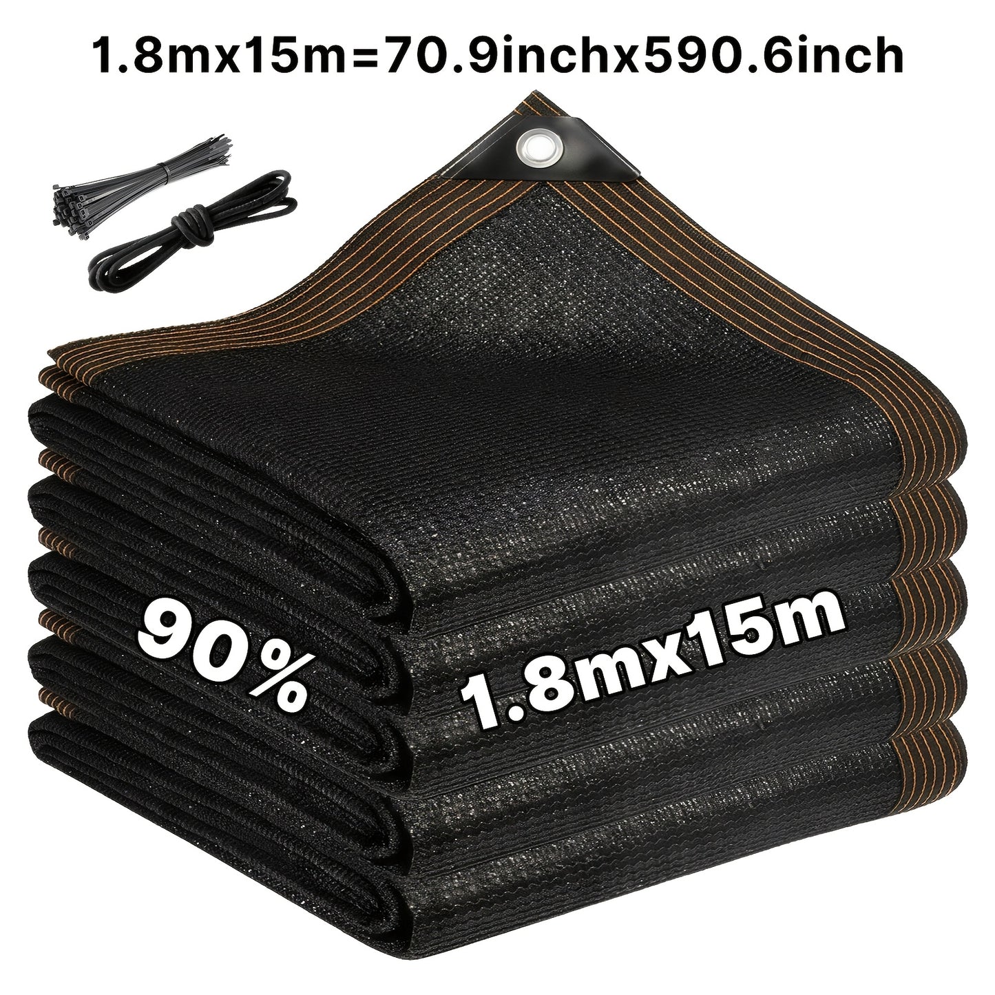 [Heavy Duty Privacy Screen] 5Ft X 25Ft/6Ft X 50Ft Fence Privacy Screen, Heavy Duty Privacy Fence Screen, Outdoor Shade Cloth Mesh Barrier, Includes 33Ft Black Rope, Green