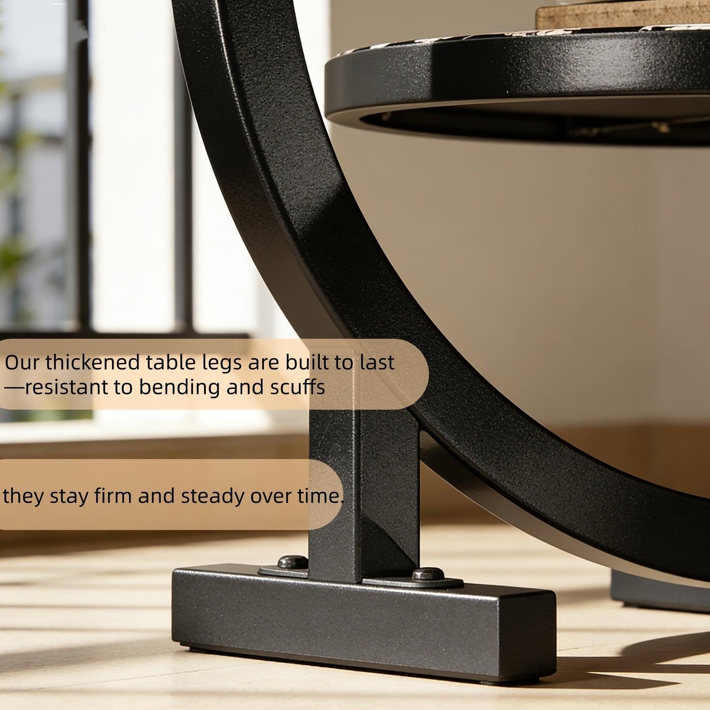 Modern Luxury Wrought Iron and Wood Hybrid Side Table with White Marble-patterned Top - Space-saving Sofa/bedside Coffee Table with Storage Shelf, Black Metal Frame and MDF Base, Compact Portable Design, Easy Assembly Suitable for Small Spaces
