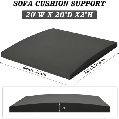 3pcs Furniture Seat Support 20 "x 20" High-density Foam Couch Sofa Cushion Support Cushion SAG Repair Replacement for Sofa Couch Loveseat Chair Sagging Sea
