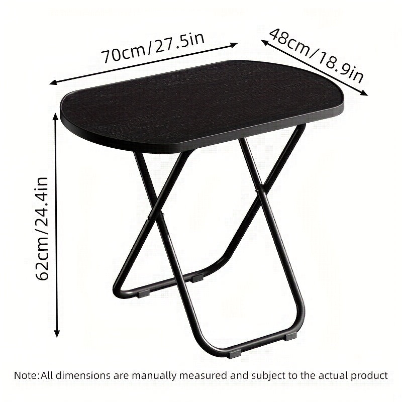 Folding Tray Table, Tray For Eating On Couch, Portable Tray Table Couch Desk, Foldable Snack Table, For Bed & Sofa, Living Room, Bedroom