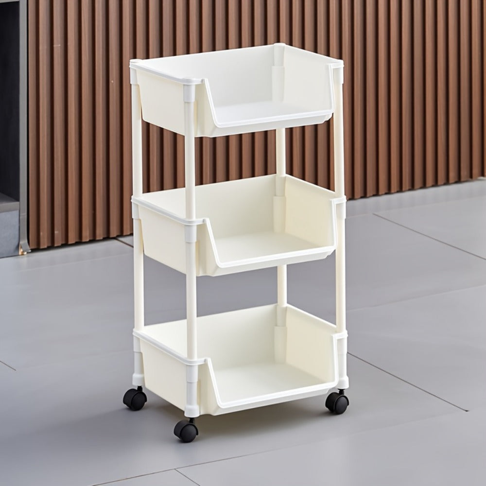Shoe Rack 3 4 5 Layer with Wheels Hooks Storage Rack Organizer for Entryway Bedroom Closet Kitchen Living Room Office with Shoe Bags Option
