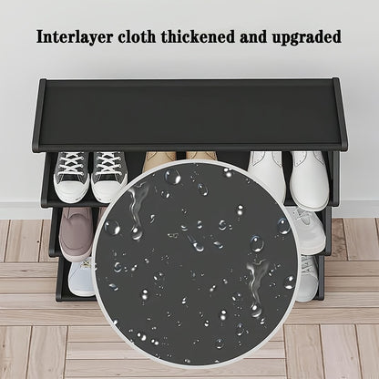 4-Tier Z-Shaped Shoe Rack, Durable Plastic Independent Storage Boxes, Curved Design, Multi-Function Storage Rack, Easy Assembly Freestanding Shoe Rack, No Tools Required, Compact Design, Suitable for Living Room Or Dorm, Stackable And Space-Saving
