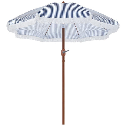 7.5-Foot Patio Umbrella, Backyard Sun Shade for Outdoor Shade and Protection detail image - detail view 5