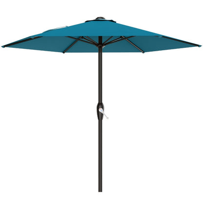 7.5-Foot Patio Umbrella with Easy Crank for Outdoor Shade and Protection detail image - detail view 7