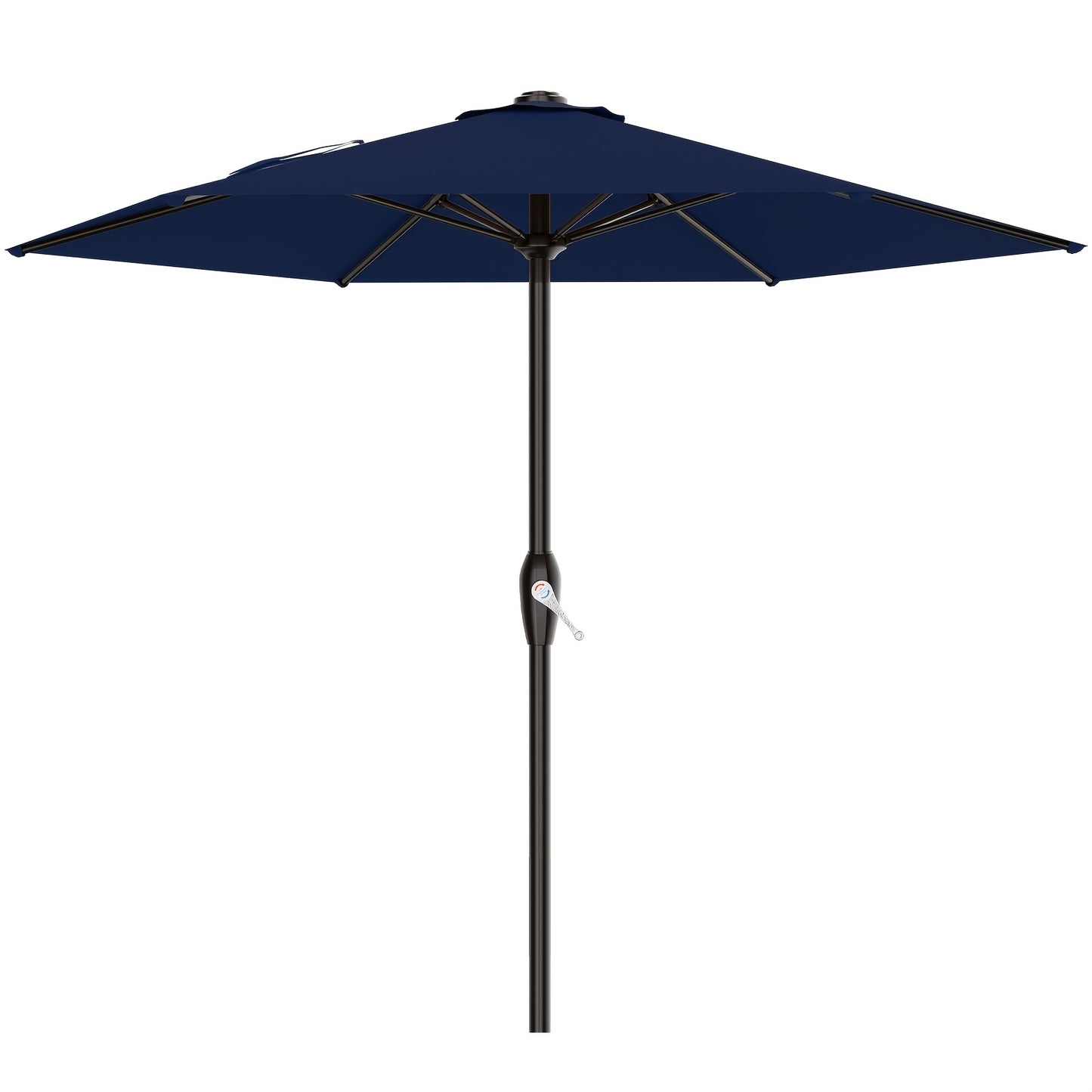Patio Umbrella shown in the navy, 7.5FT option