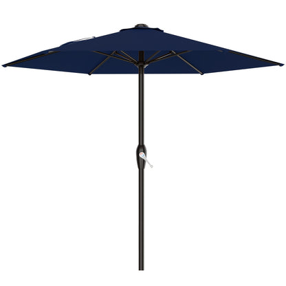 Patio Umbrella shown in the navy, 7.5FT option