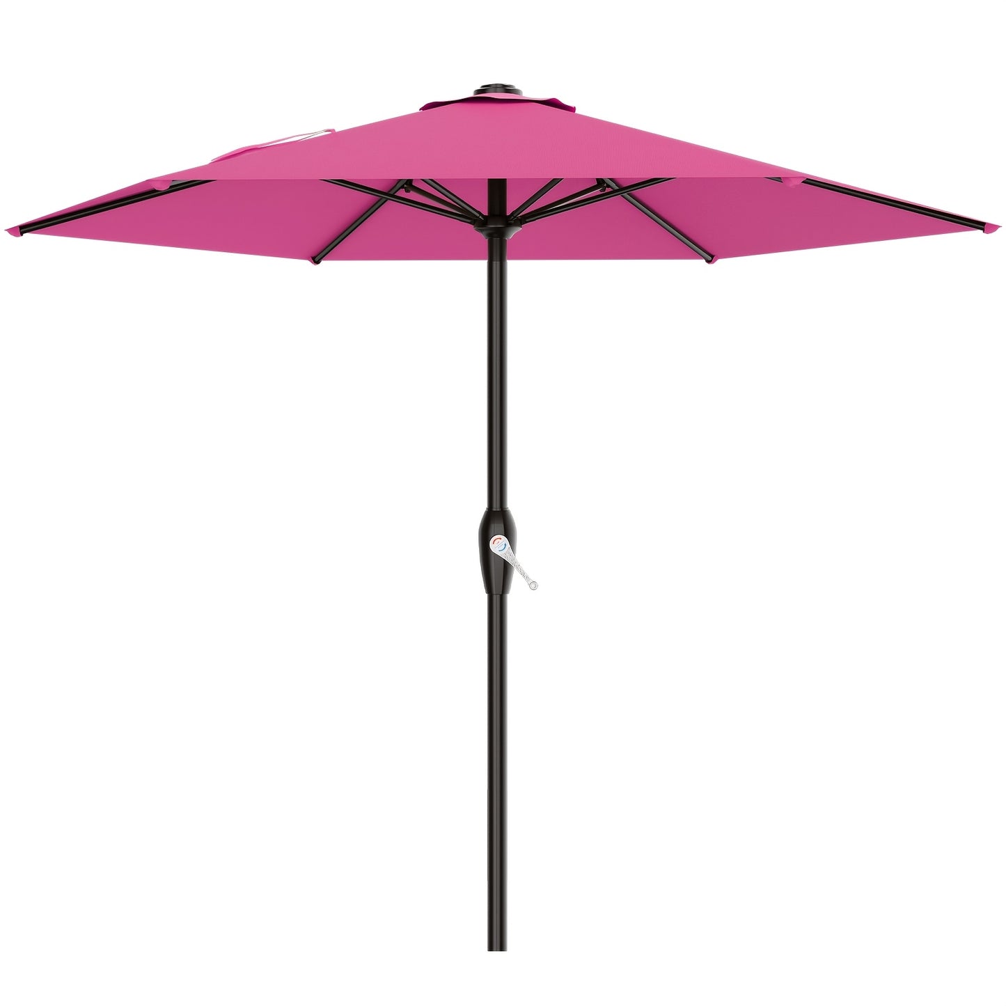 Patio Umbrella shown in the Rose Pink, 7.5FT option