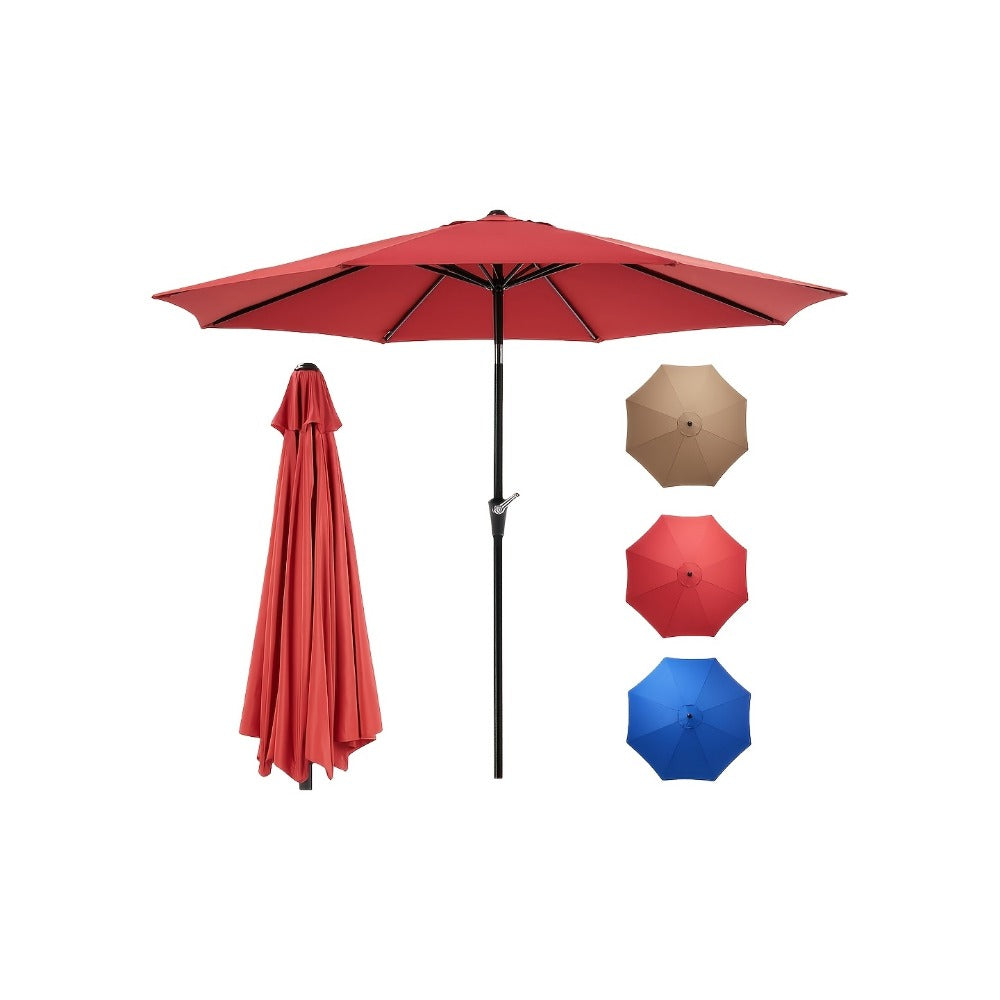 7.5-Foot Patio Umbrella with Tilt Adjustment and UV Protection detail image - detail view 18