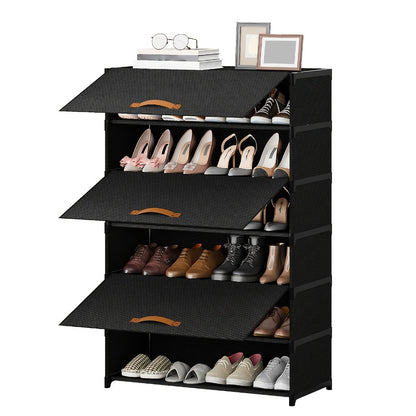 7-Tier Shoe Rack, Freestanding Shoe Storage Rack for Entryway detail image - detail view 4