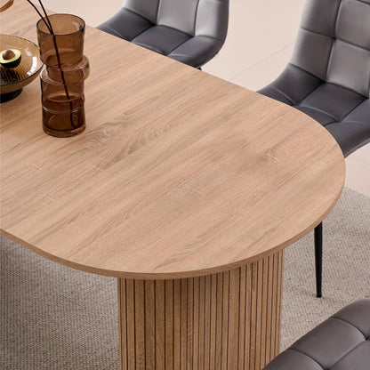 70.8-Inch Dining Table, Kitchen Dining Table for Work, Display, and Everyday Use detail image - detail view 17