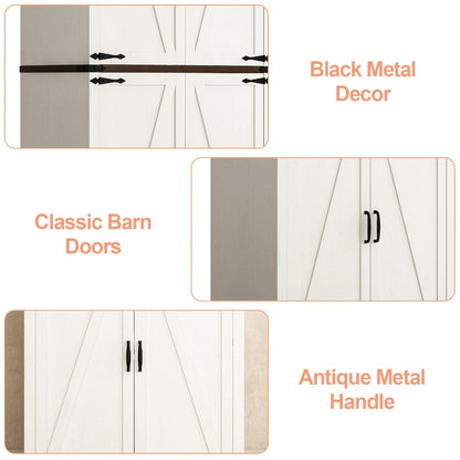71-Inch Tall Bathroom Storage Cabinet with Adjustable Shelves detail image - detail view 8