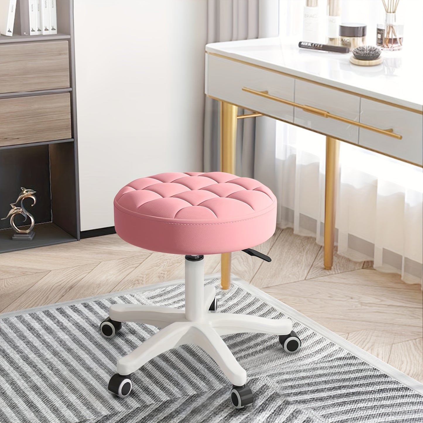 Beauty Salon Rotating Chair, Barbershop Stool, Master Chair, Nail And Makeup Chair, Bar Stool for Office Or for home Use