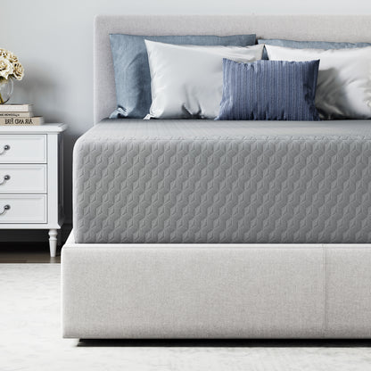 Novilla 6 8 10 12 inch Cooling Gel Memory Foam Mattress, Medium Firm, Mattress in a Box