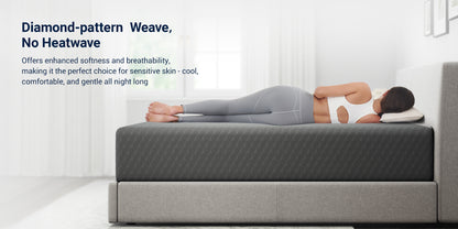 Novilla 6 8 10 12 inch Cooling Gel Memory Foam Mattress, Medium Firm, Mattress in a Box