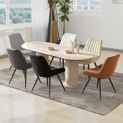 Modern Dining Chairs Set Of 2/4! Comfy Dining Room Chairs Reception Chair with Thick Cushions, Upholstered Fabric Kitchen Side Chairs with Metal Legs Suitable for Office Bar Kitchen Dining Room
