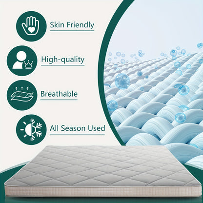 LILYPELLE Foldable Twin Mattress, Portable Japanese Futon Floor Mattress, Tatami Sleeping Mat for Adults, Roll Up Guest Camping Mattress