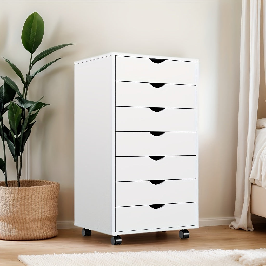 with Wheels Removable Storage Cabinet Organizing Drawers, Suitable for, Office, Bedroom, Living Room, Large Capacity, 2 Drawer Cloth Cabinet, Occupies Less Space, Suitable for Putting Office, Buy as Needed