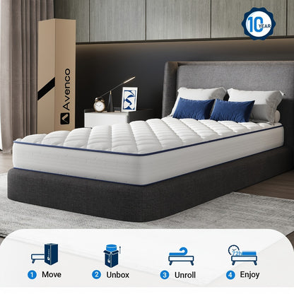 8-Inch Mattress, Bedroom Mattress in a Box for Bedroom Comfort and Support detail image - detail view 9