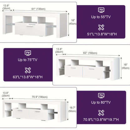 80-Inch TV Stands And Entertainment Centers for Living Room and Bedroom detail image - detail view 4