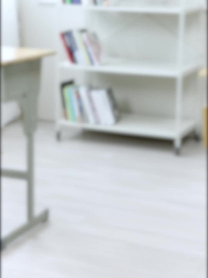 Mobile Multi-Tier Bookshelf Storage Unit for Organizing Student Materials Beside Desks at Home Or in Classrooms