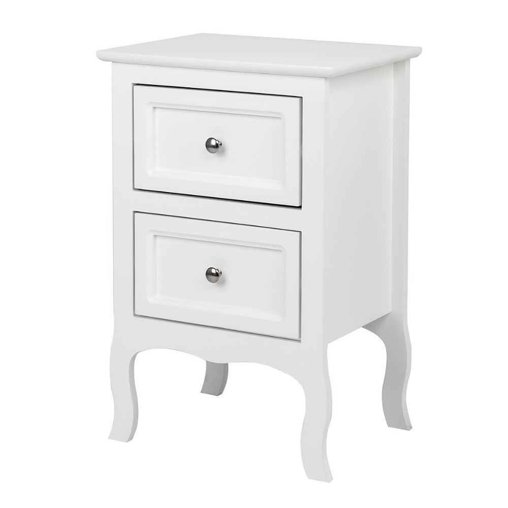Nightstand with Drawers Small Bedside Table for Small Spaces Bedroom Storage Side Table Modern Compact Design Easy Assembly