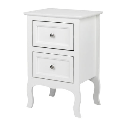 Nightstand with Drawers Small Bedside Table for Small Spaces Bedroom Storage Side Table Modern Compact Design Easy Assembly