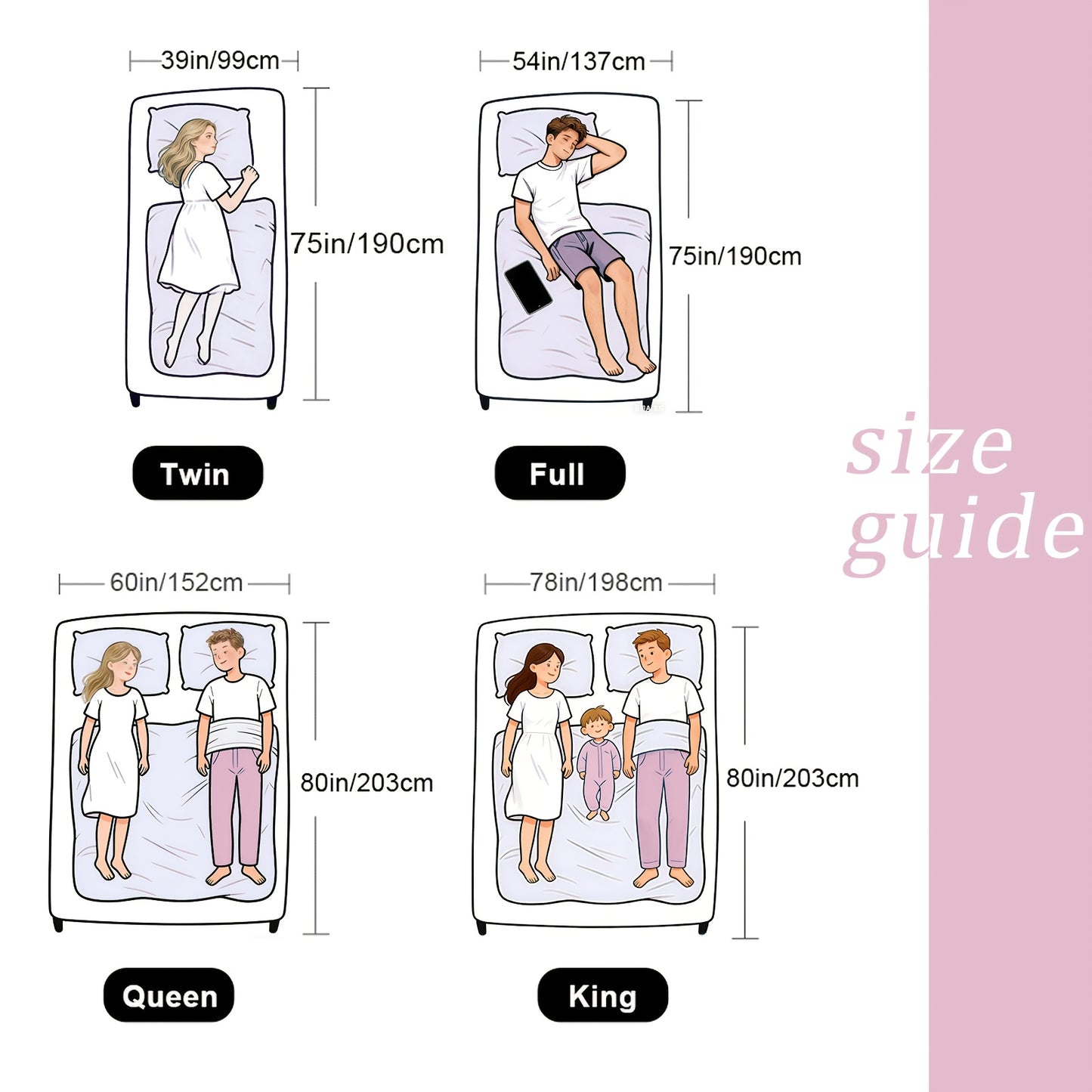 [Gift For Family] Mattress Pad/Mattress Topper/Mattress Cover/Breathable Fluffy Soft Mattress Protector With Deep Pocket - Machine Washable -RV, Bed, Sofa/Couch - Gift For Family, Home Twin/Full/Queen/King Size