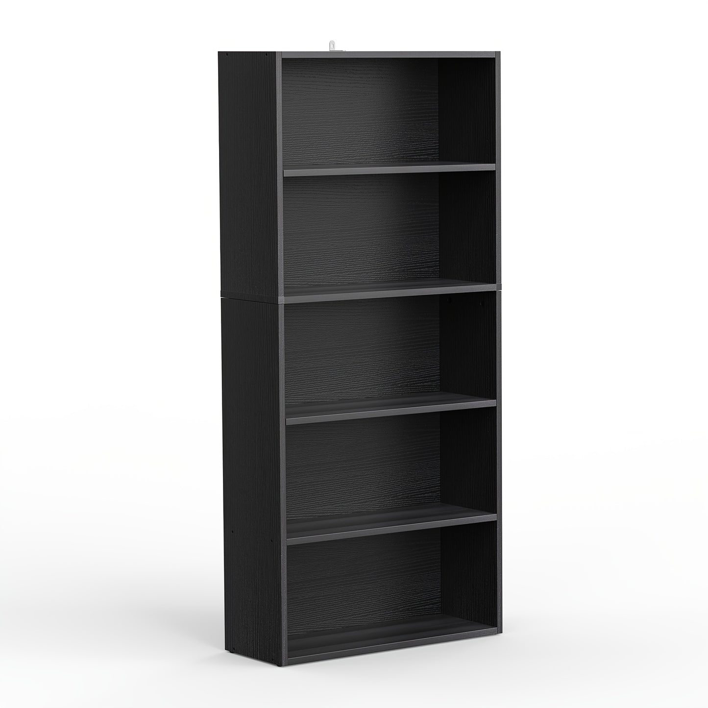 5/6-Tier Floor-Standing Bookshelf Organizer - Multi-Functional Open Shelf for Books, Decor & Cosmetics | Space-Saving Storage Unit for Home Office, Living Room & Bedroom | Modern Industrial Design