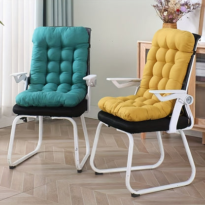 [Outdoor Chair Pad] A Cozy And Relaxed Retro Outdoor Chair Pad Made from Premium Polyester, Featuring a Non-Slip Bottom And a Thick, Washable Design, Perfect for Patios, Camping, Or Dining Tables (Breathable And Long-Lasting)