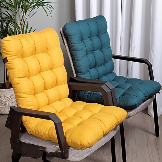 [Outdoor Chair Pad] A Cozy And Relaxed Retro Outdoor Chair Pad Made from Premium Polyester, Featuring a Non-Slip Bottom And a Thick, Washable Design, Perfect for Patios, Camping, Or Dining Tables (Breathable And Long-Lasting)