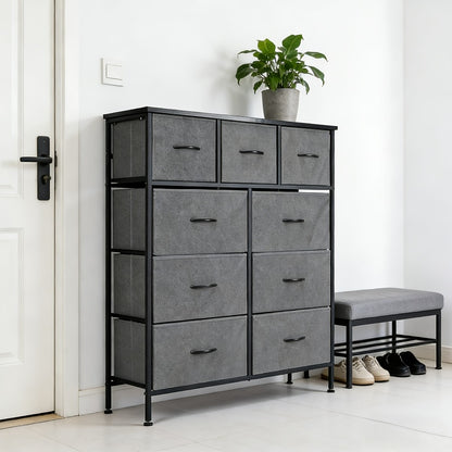 9-Drawer Tall Dresser with Multiple Color Options for Bedroom detail image - detail view 11