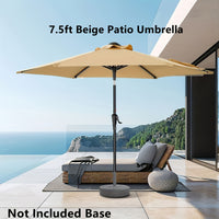 Beige Patio Umbrella