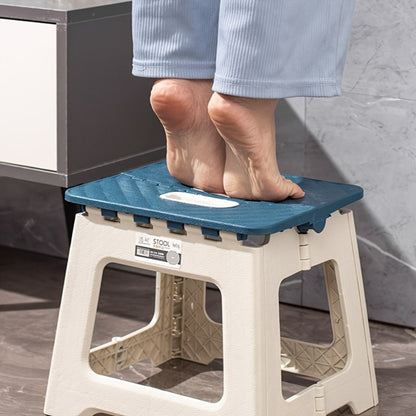9-Inch Foldable Step Stool with Carry Handle and Non-Slip Base for Bedroom detail image - detail view 11