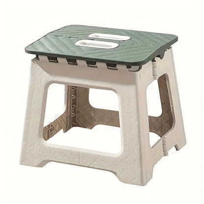 9-Inch Foldable Step Stool with Carry Handle and Non-Slip Base for Bedroom detail image - detail view 9
