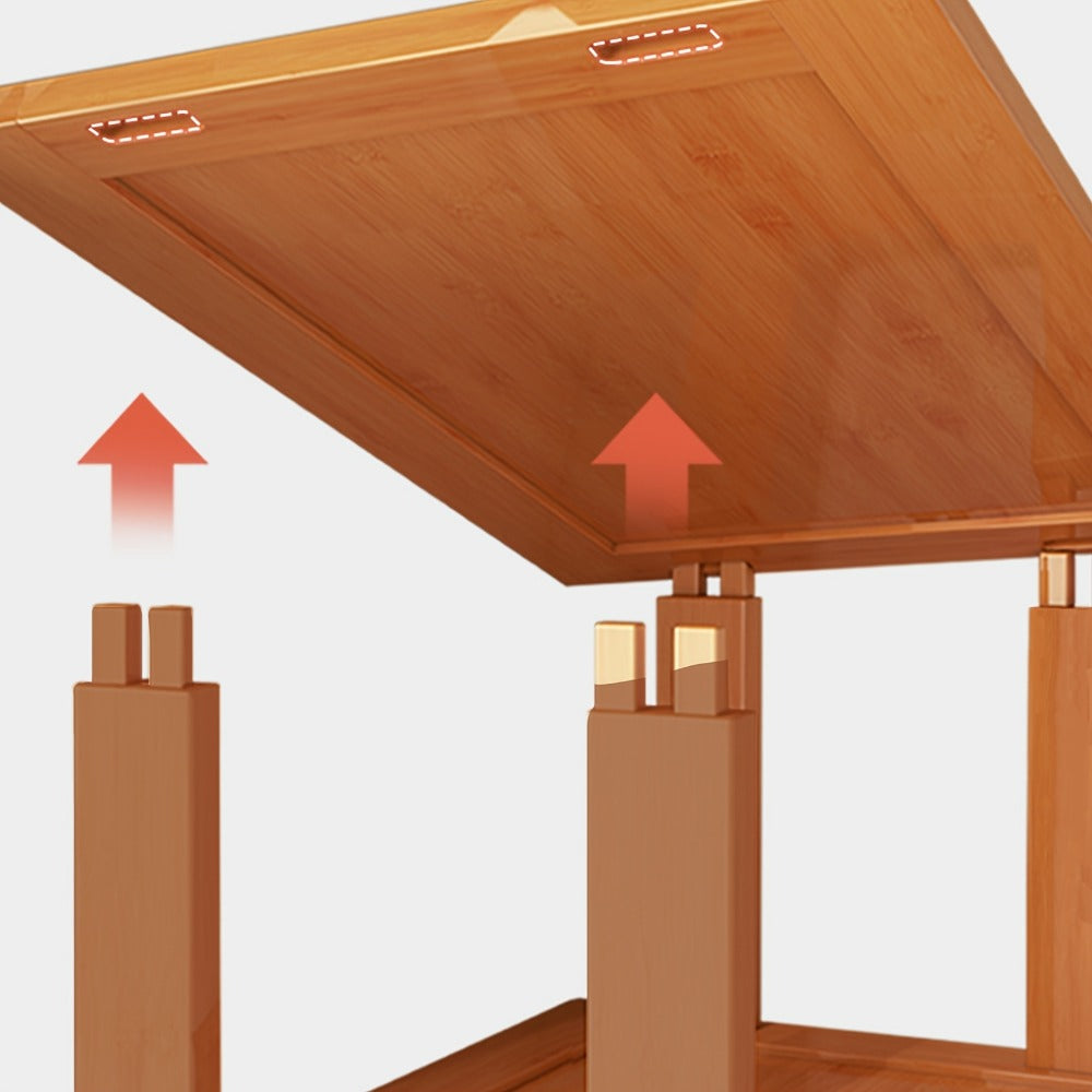 9-Tier Freestanding Shoe Rack, Closet Shoe Shelf for Entryway detail image - detail view 9