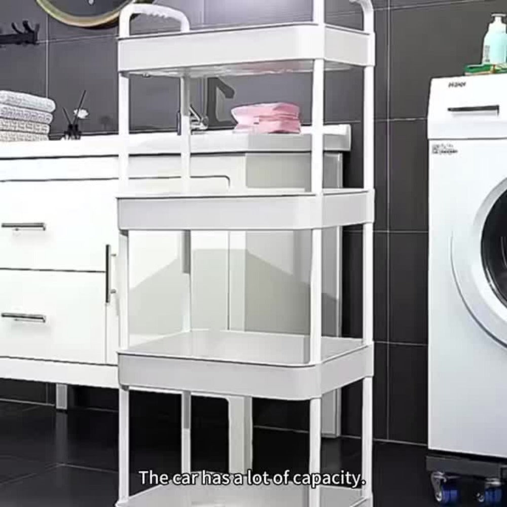 Multipurpose Rolling Storage Cart, File Cart & Storage Rack for Office, Kitchen, Bathroom, Garage, Bedroom & Outdoor Use, Available in Multiple Styles & Colors