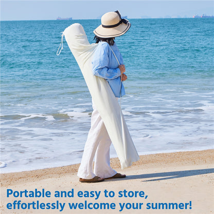 Costoffs 7.5ft/9ft Golf Umbrella with Tassels, Fringe Portable Beach Umbrella, Umbrella Outdoor Patio with Crank Operating Mechanism, Tilting Aluminum Pole, Fiberglass Ribs For Garden, Pool