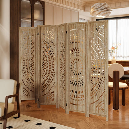 94.5-Inch Tall Room Divider with Added Privacy for Privacy and Space Definition