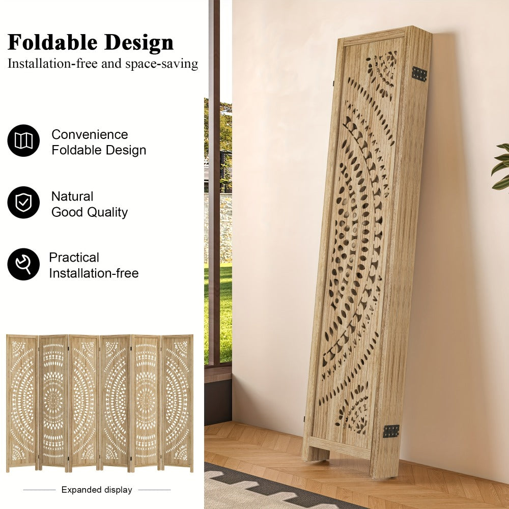 94.5-Inch Tall Room Divider with Added Privacy for Privacy and Space Definition