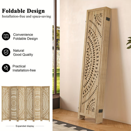 94.5-Inch Tall Room Divider with Added Privacy for Privacy and Space Definition