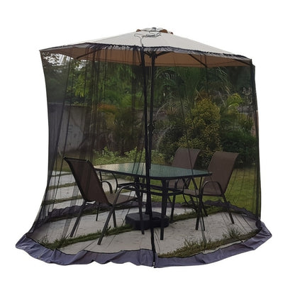 98-118 Inch Patio Umbrella Mosquito Net for Outdoor Shade and Protection detail image - detail view 3