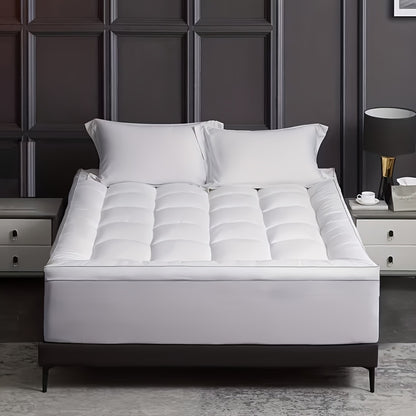 [Ultra-Soft Quilted Cooling] Mattress Topper Pad, Pillow Top Mattress Topper, Ultra-Soft Quilted Cooling Mattress Protector, Suitable for 8-24 Inch Deep Mattresses, 450/900G/1200GSM Filling Options