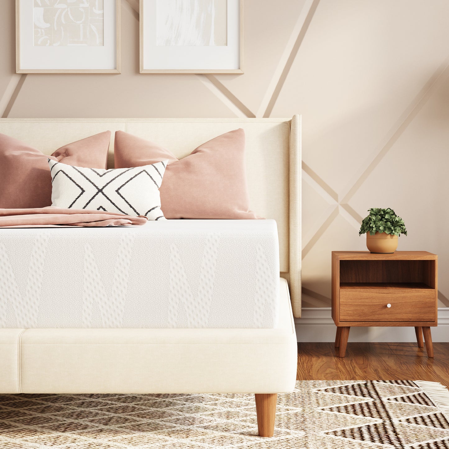 Novilla Bed Mattress, 6 10 12 Inch Twin Full Queen King Size Mattress with Gel Memory Foam for Cooling Night Sleep For Support Comfort