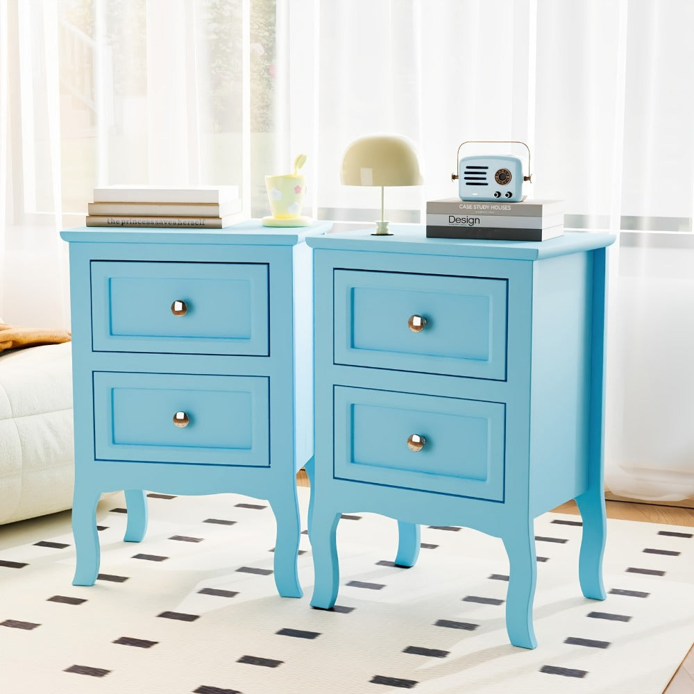 Nightstand with Drawers Small Bedside Table for Small Spaces Bedroom Storage Side Table Modern Compact Design Easy Assembly