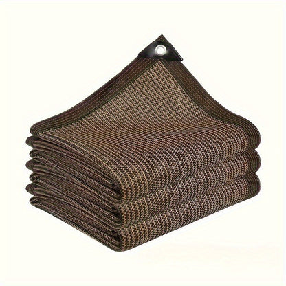 Outdoor Sunshade Canvas for Courtyards, Lawns, And Horticulture -90% Light Blocking, UV Resistant, And Wind Resistant Heavy-Duty HDPE Fabric, Black Rectangular Canopy Suitable for Shading Terraces, Pavilions, Courtyards, And Backyards