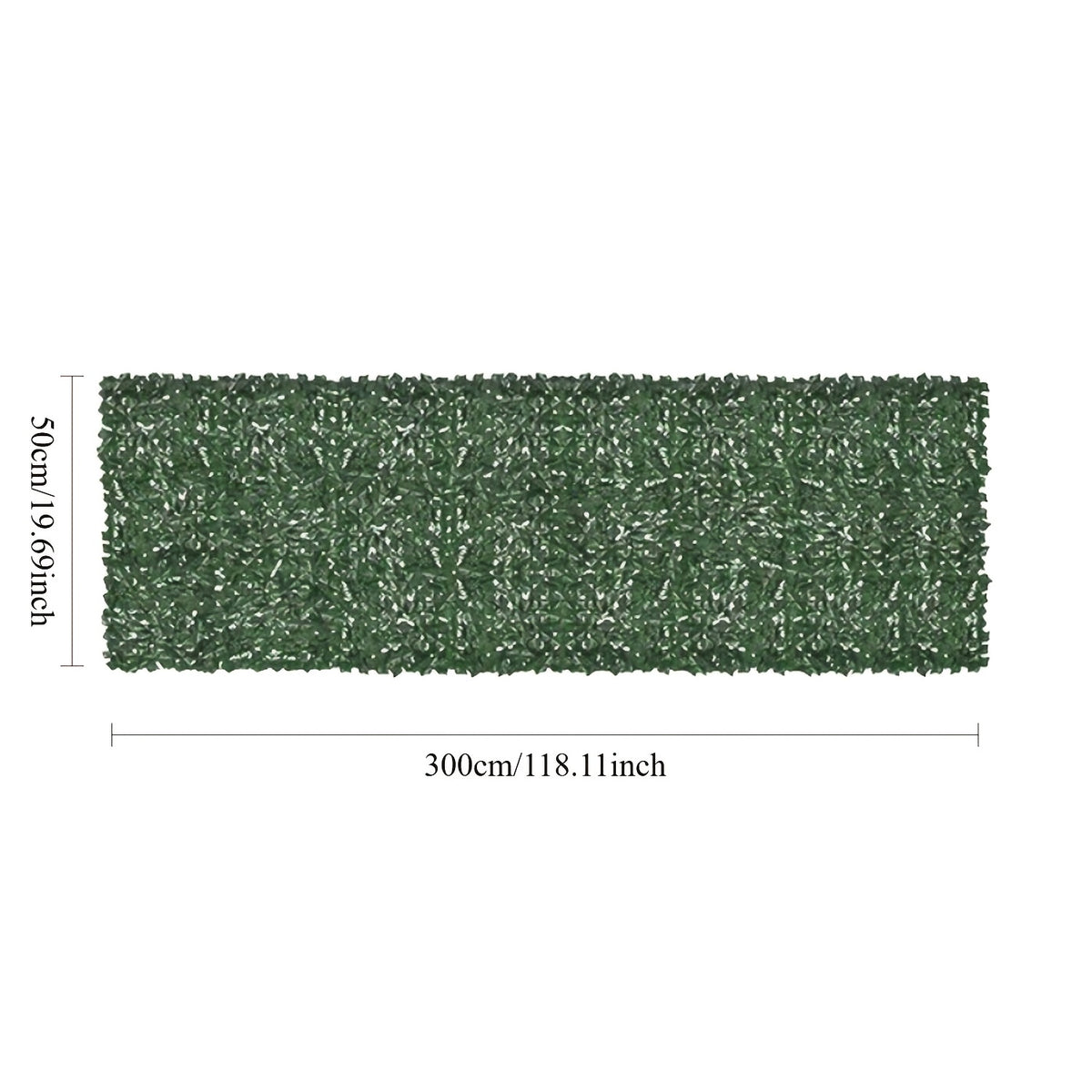 Artificial Greenery shown in the 10*1.6ft/302*52cm option