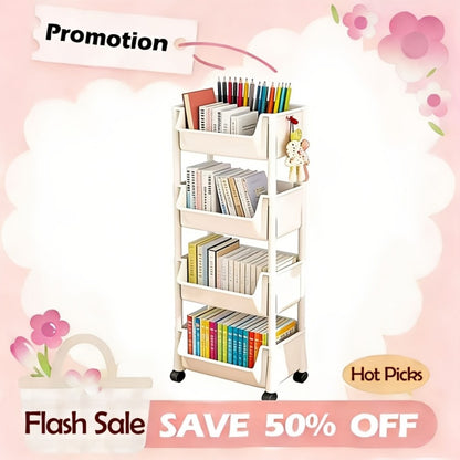 Multipurpose Rolling Storage Cart, File Cart & Storage Rack for Office, Kitchen, Bathroom, Garage, Bedroom & Outdoor Use, Available in Multiple Styles & Colors
